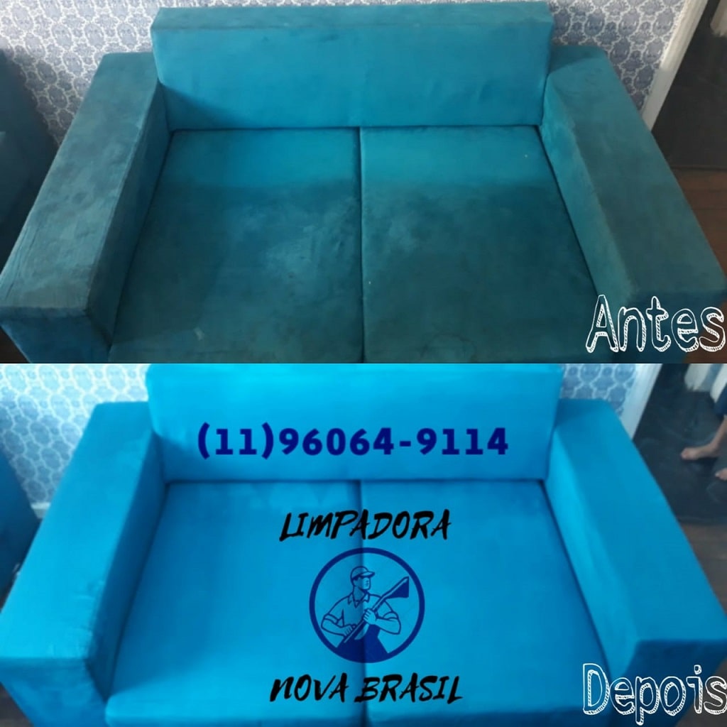 Limpeza de sofá no Taboão da Serra