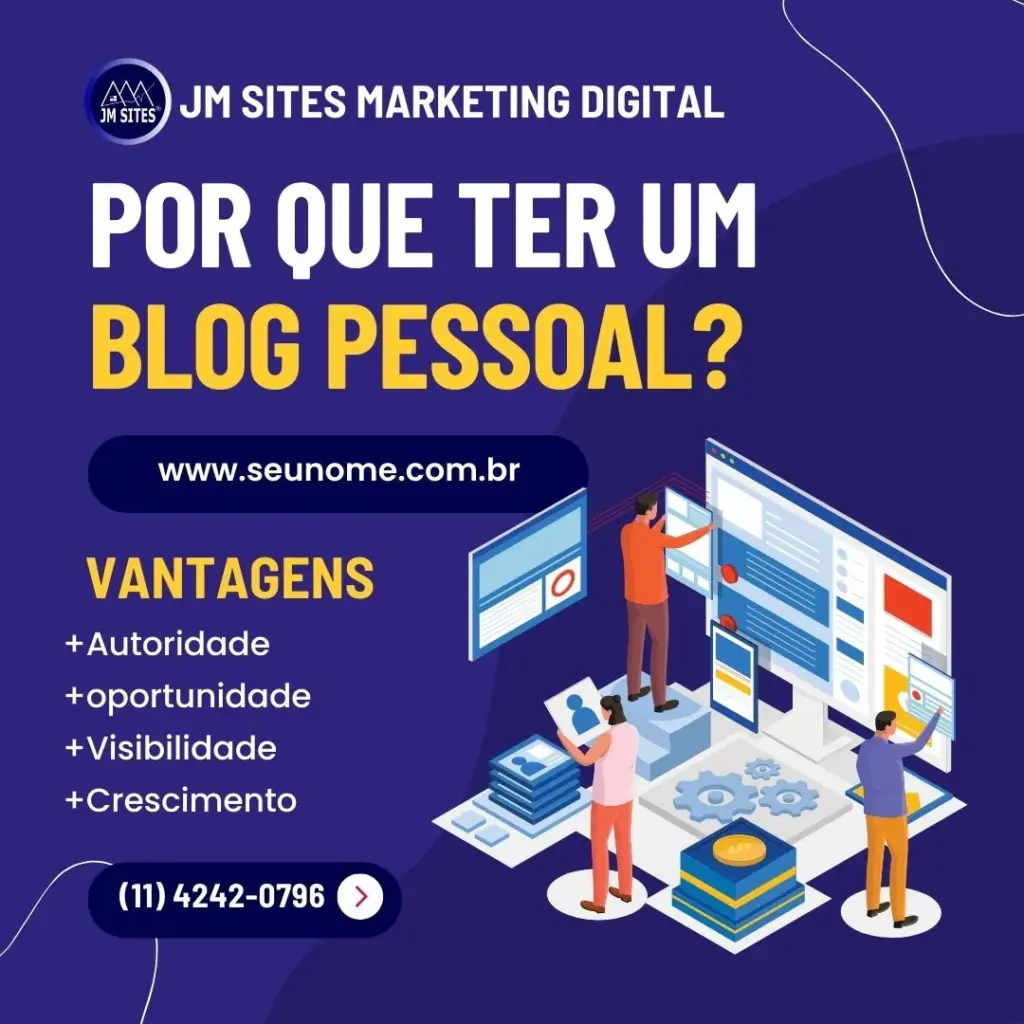 JM Sites Criação de Blog em SP