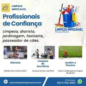 Limpeza residencial Ibirapuera