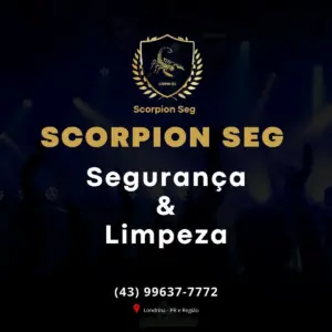 Scorpion Seg Segurança e Limpeza para eventos em Londrina
