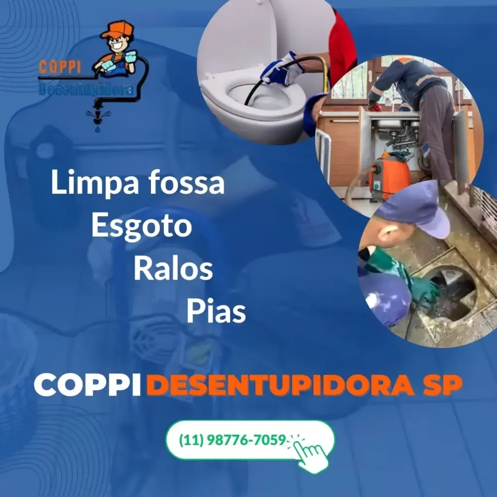 Desentupidora de Esgoto em São Paulo