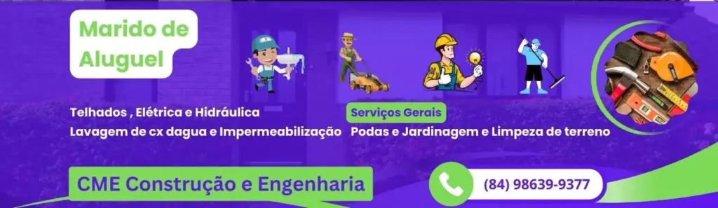 CME Serviços Gerais Marido de Aluguel poda e Jardinagem em BH
