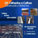 DS Calhas Rufos e Telhados no Tucuruvi