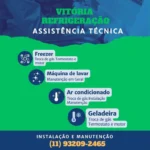 Vitória Refrigeração conserto de freezer, maquina de lavar, ar condicionado e Geladeira